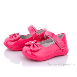 Фотография Туфли детские удобные Весна/осень D603 peach (6 пар р.20-25) "Clibee" недорого оптом от прямого поставщика