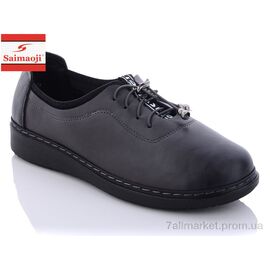 Туфлі жіночі стильні Весна/осінь FK53-7 (6 пар р.41-43) "Saimaoji" недорого оптом від прямого постачальника