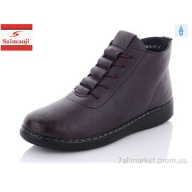 Фотография Ботинки женские стильные Весна/осень FK01-10 (6 пар р.41-43) "Saimaoji" недорого оптом от прямого поставщика