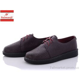 Фотография Туфли женские стильные Лето F6108-10 (6 пар р.41-43) "Saimaoji" недорого оптом от прямого поставщика