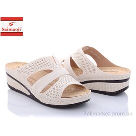Фотография Шлепки женские облегченные Лето SU16-2 (8 пар р.37-41) "Saimaoji" недорого оптом от прямого поставщика