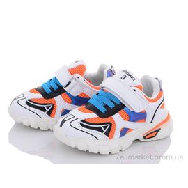 Фотография Кроссовки детские модные Весна/осень NC63-1 orange (6 пар р.21-25) "Clibee" недорого оптом от прямого поставщика