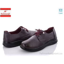Фотография Туфли женские стильные Весна/осень T10-10 (8 пар р.37-42) "Saimaoji" недорого оптом от прямого поставщика
