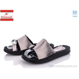 Фотография Шлепки женские облегченные Лето 9102-8 (8 пар р.37-42) "Saimaoji" недорого оптом от прямого поставщика
