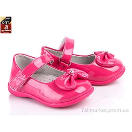 Фотография Туфли детские удобные Весна/осень D-603 peach (6 пар р.20-25) "Clibee" недорого оптом от прямого поставщика