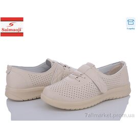 Фотография Туфли женские стильные Лето T83-5 (8 пар р.37-42) "Saimaoji" недорого оптом от прямого поставщика