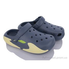 Фотография Кроксы женские летние Лето F777-6 blue (6 пар р.36-41) "Lion-Lu" недорого оптом от прямого поставщика