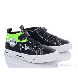 Фотография Кеды детские легкие Весна/осень VQ71-1 black (6 пар р.31-36) "Clibee" недорого оптом от прямого поставщика