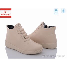 Фотография Ботинки женские стильные Весна/осень K01-5 (8 пар р.37-42) "Saimaoji" недорого оптом от прямого поставщика