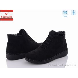 Фотография Ботинки женские стильные Весна/осень K01-15 (8 пар р.37-42) "Saimaoji" недорого оптом от прямого поставщика