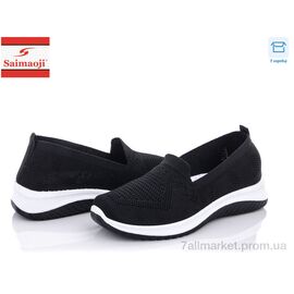 Фотография Слипоны женские тканевые Лето H62-16 (8 пар р.37-41) "Saimaoji" недорого оптом от прямого поставщика