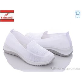Фотография Слипоны женские тканевые Лето H66-6 (8 пар р.37-41) "Saimaoji" недорого оптом от прямого поставщика