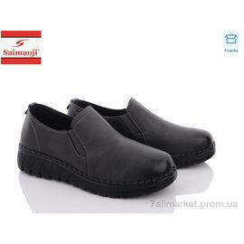 Фотография Туфли женские стильные Весна/осень 3225-7 (8 пар р.37-42) "Saimaoji" недорого оптом от прямого поставщика