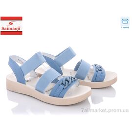 Фотография Босоножки женские летние Лето A111-10 (8 пар р.36-41) "Saimaoji" недорого оптом от прямого поставщика