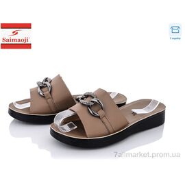 Фотография Шлепки женские облегченные Лето A7258-15 (8 пар р.36-41) "Saimaoji" недорого оптом от прямого поставщика