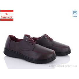 Фотография Туфли женские стильные Весна/осень C08-10 (8 пар р.36-41) "Saimaoji" недорого оптом от прямого поставщика