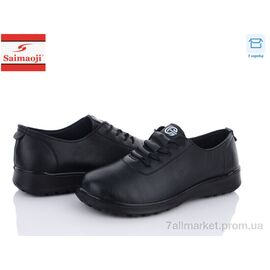 Фотография Туфли женские стильные Весна/осень C12-1 (8 пар р.36-41) "Saimaoji" недорого оптом от прямого поставщика