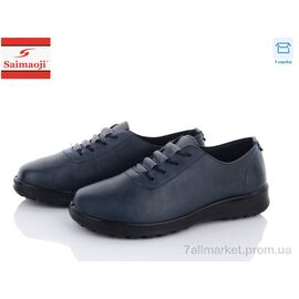 Фотография Туфли женские стильные Весна/осень C12-6 (8 пар р.36-41) "Saimaoji" недорого оптом от прямого поставщика