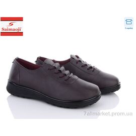 Фотография Туфли женские стильные Весна/осень C12-10 (8 пар р.36-41) "Saimaoji" недорого оптом от прямого поставщика