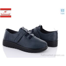 Фотография Туфли женские стильные Весна/осень B202-6 (8 пар р.36-41) "Saimaoji" недорого оптом от прямого поставщика