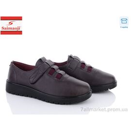 Фотография Туфли женские стильные Весна/осень B202-10 (8 пар р.36-41) "Saimaoji" недорого оптом от прямого поставщика