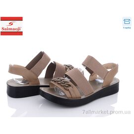 Босоніжки жіночі літні Літо A3302-15 (8 пар р.36-41) "Saimaoji" недорого оптом від прямого постачальника