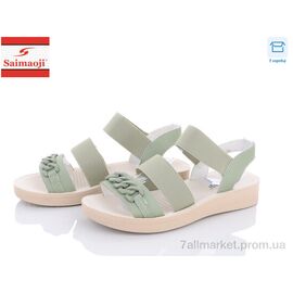 Босоніжки жіночі літні Літо A3302-16 (8 пар р.36-41) "Saimaoji" недорого оптом від прямого постачальника