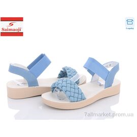 Фотография Босоножки женские летние Лето A3301-10 (8 пар р.36-41) "Saimaoji" недорого оптом от прямого поставщика