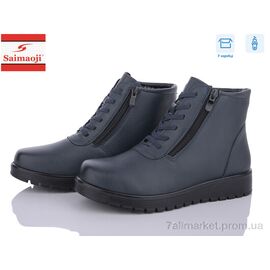 Фотография Ботинки женские стильные Весна/осень AB18-6 (8 пар р.37-42) "Saimaoji" недорого оптом от прямого поставщика