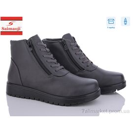 Фотография Ботинки женские стильные Весна/осень AB18-7 (8 пар р.37-42) "Saimaoji" недорого оптом от прямого поставщика
