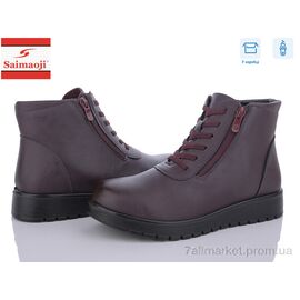 Фотография Ботинки женские стильные Весна/осень AB18-10 (8 пар р.37-42) "Saimaoji" недорого оптом от прямого поставщика