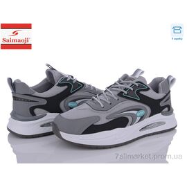 Фотография Кроссовки мужские модные Весна/осень H820-2 (8 пар р.40-45) "Saimaoji" недорого оптом от прямого поставщика
