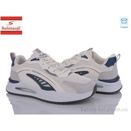 Фотография Кроссовки мужские модные Весна/осень H832-3 (8 пар р.40-45) "Saimaoji" недорого оптом от прямого поставщика