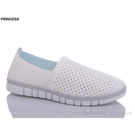 Фотография Слипоны женские тканевые Лето L166 (8 пар р.37-41) "Princess" недорого оптом от прямого поставщика