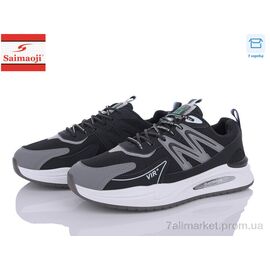 Фотография Кроссовки мужские модные Весна/осень H603-1 (8 пар р.40-45) "Saimaoji" недорого оптом от прямого поставщика