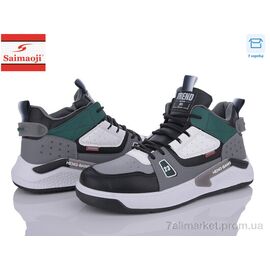 Фотография Кроссовки мужские модные Весна/осень D21-2 (8 пар р.40-45) "Saimaoji" недорого оптом от прямого поставщика