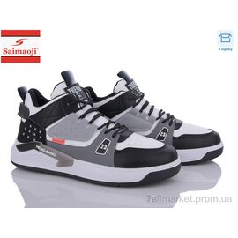 Фотография Кроссовки мужские модные Весна/осень D21-3 (8 пар р.40-45) "Saimaoji" недорого оптом от прямого поставщика