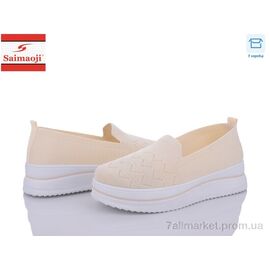 Фотография Слипоны женские тканевые Лето H1001-10 (8 пар р.37-41) "Saimaoji" недорого оптом от прямого поставщика