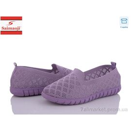 Фотография Слипоны женские тканевые Лето H32-8 (8 пар р.37-41) "Saimaoji" недорого оптом от прямого поставщика