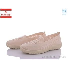 Фотография Слипоны женские тканевые Лето H22-10 (8 пар р.37-41) "Saimaoji" недорого оптом от прямого поставщика