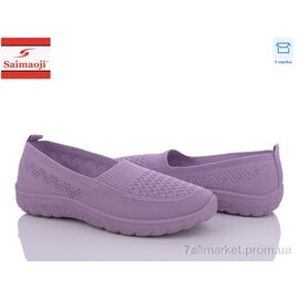 Фотография Слипоны женские тканевые Лето H27-15 (8 пар р.37-41) "Saimaoji" недорого оптом от прямого поставщика