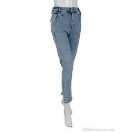 Фотография Джинсы женские Весна/осень 482 blue (5 шт. р.сетка 34-42) "Pozitiv" недорого оптом от прямого поставщика