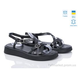 Босоніжки жіночі літні Літо 465 ч.к. (6 пар р.36-40) "G-Aira" недорого оптом від прямого постачальника