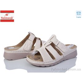 Шльопанці жіночі полегшені Літо B6-5 (8 пар р.37-42) "Saimaoji" недорого оптом від прямого постачальника