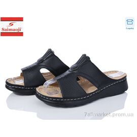 Шльопанці жіночі полегшені Літо B3-1 (8 пар р.37-42) "Saimaoji" недорого оптом від прямого постачальника