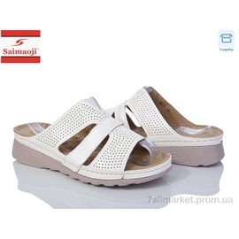 Шльопанці жіночі полегшені Літо B2-6 (8 пар р.37-42) "Saimaoji" недорого оптом від прямого постачальника