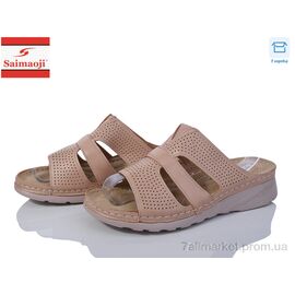 Шльопанці жіночі полегшені Літо B2-15 (8 пар р.37-42) "Saimaoji" недорого оптом від прямого постачальника