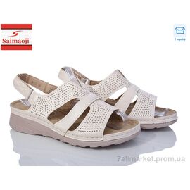 Босоніжки жіночі літні Літо B1-5 (8 пар р.37-42) "Saimaoji" недорого оптом від прямого постачальника