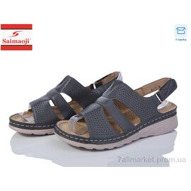 Босоніжки жіночі літні Літо B1-7 (8 пар р.37-42) "Saimaoji" недорого оптом від прямого постачальника