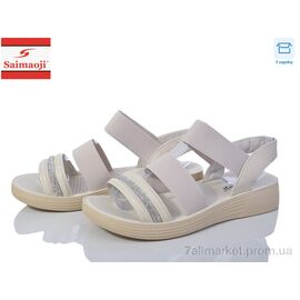 Босоніжки жіночі літні Літо V28-5 (8 пар р.36-41) "Saimaoji" недорого оптом від прямого постачальника